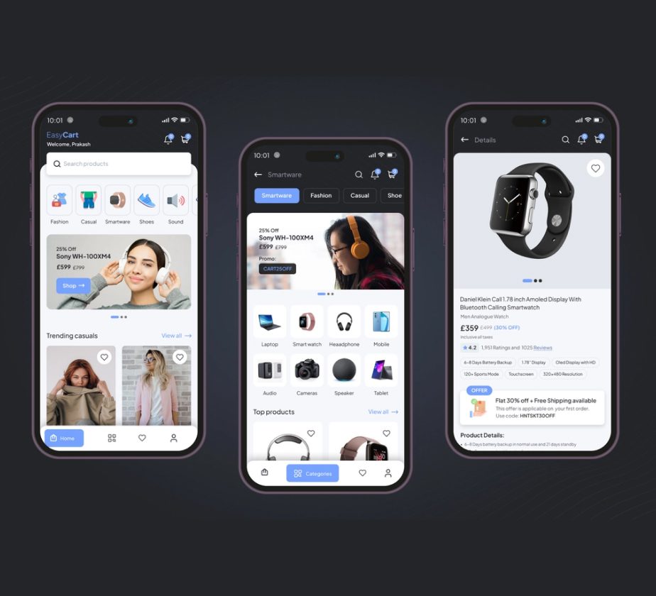 E-commerce Responsive Design
